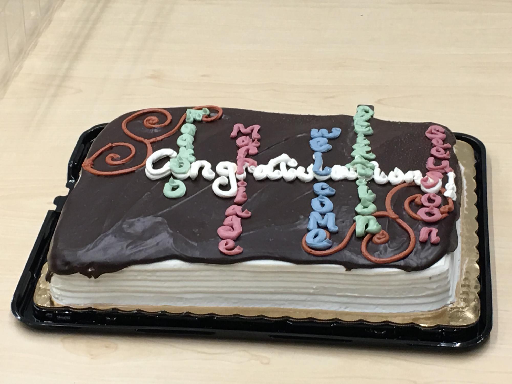 Buy Congrats Photo Cake-Felicitation Photo Cake